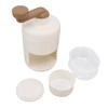 Manual Ice Crusher Hand Ice Shaver Machine Snow Cone Maker