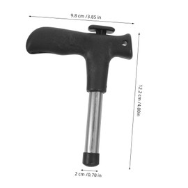 COLLBATH 2pcs Stainless Steel Coconut Opener Portable Coconuts Puncher Tools for Easy Use Lightweight and Fruit Opening Accessories for Home and Outdoor Use