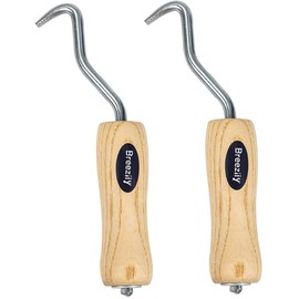 2 Pieces Wire Twister,Rebar Wire Twister Pull Tie Wire Twister, Concrete Metal Wire Twisting Fence Tool