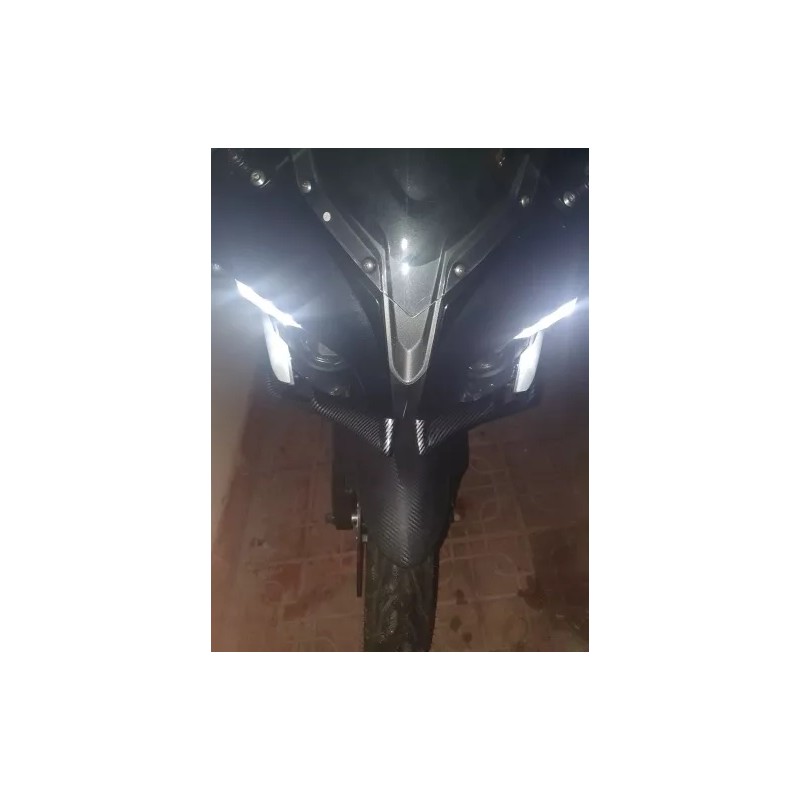 BIKER BOOST Winglet Alerón Pulsar 200rs Gixxer Sf Tipo Fibra