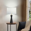 LIMIXI Bedside Lamps Set of 2, 3-Color Dimmable Black Metal