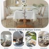 Alsoo Table Cloths Rectangle Table, Cotton Linen Table Cloth Waterproof