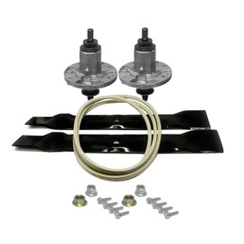 EPR Spindle Blade Belt Deck Kit for John Deere 42 Inch 105 115 125 LA105 LA110 LA135 GY20454 GX20072