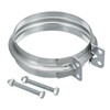 PATIKIL Pipe Clamp, 4 Inch (100 mm) Adjustable Galvanised Iron