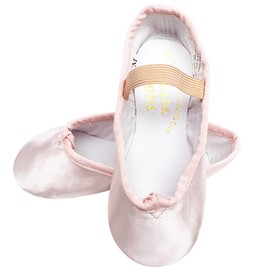 Sansha Satin Ballet Shoes (Full Sole), Wide width