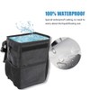ValueHall Car Trash Can Foldable Waterproof Trash Bin Hanging Garbage