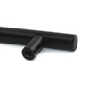 Zerniple 50mm Black T Bar Handle Pull Kitchen Cabinet Handle