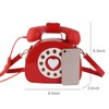 Oweisong Fun Telephone Purse for Women Novelty Phone Tote Handbags