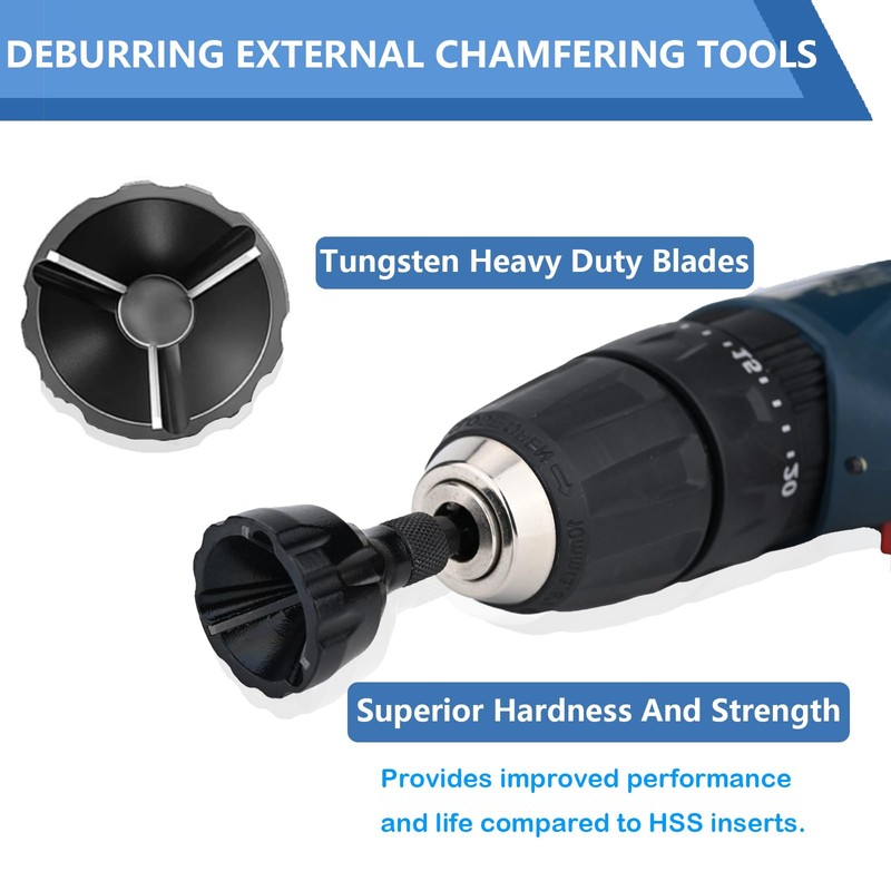 Generic BFLCTGCF Deburring External Chamfer Tool，Bolt Thread Repair Tool ，Screw