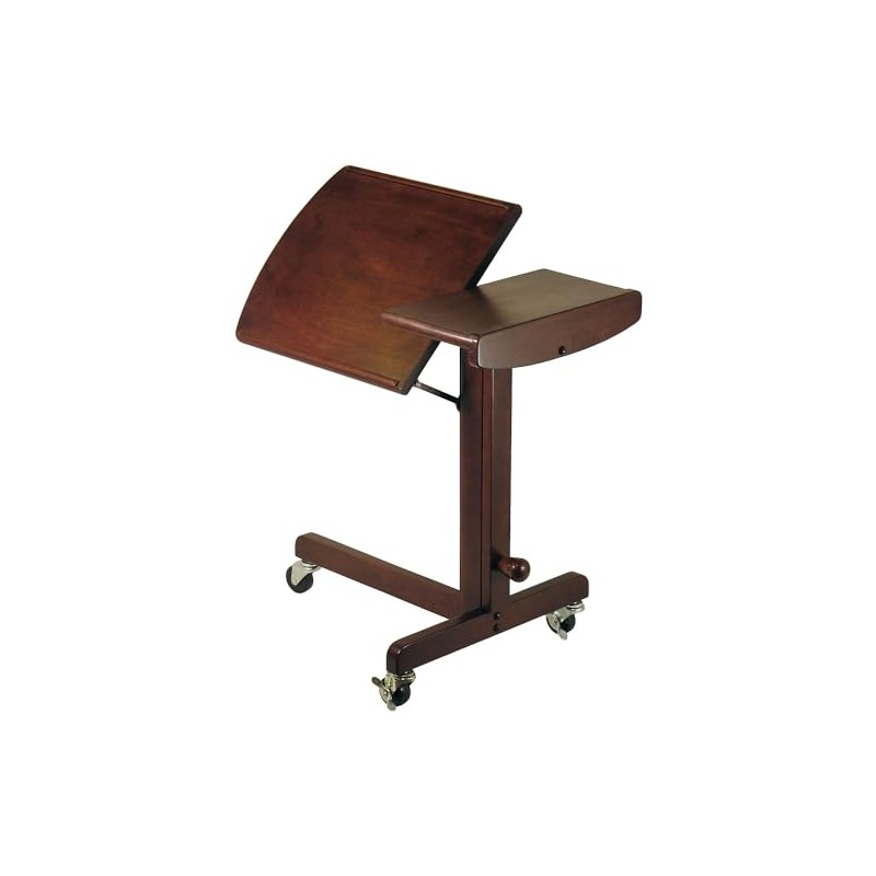 Winsome Wood Olson Home Office, Antique Walnut