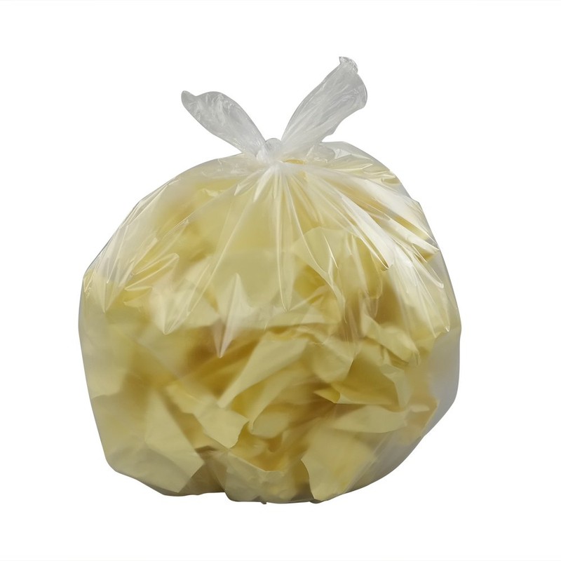 Vababa 3 Gallon Clear Small Trash Bags for Bathroom, Small