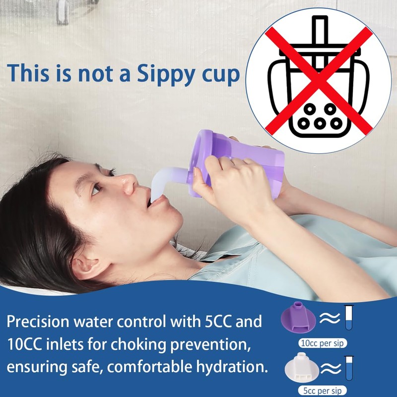 Ehucon Dysphagia Cups for Swallowing People, Provale Cup 5CC or