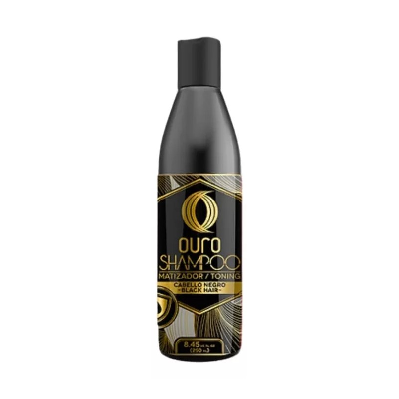 Ouro Shampoo Matizador Negro 250 Ml