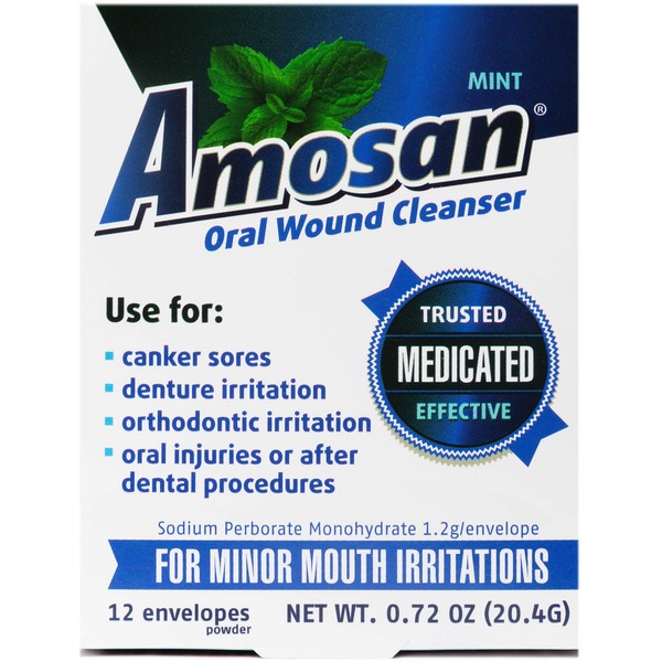 Amosan Oral Wound Cleanser