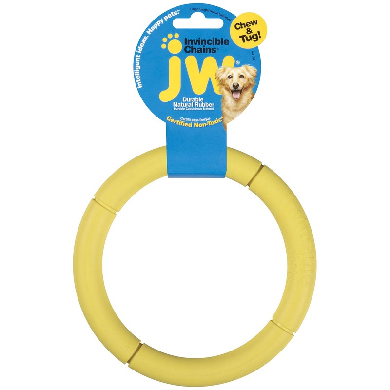 JW Pet Company Invincible Chains LS Single Dog Toy, Large