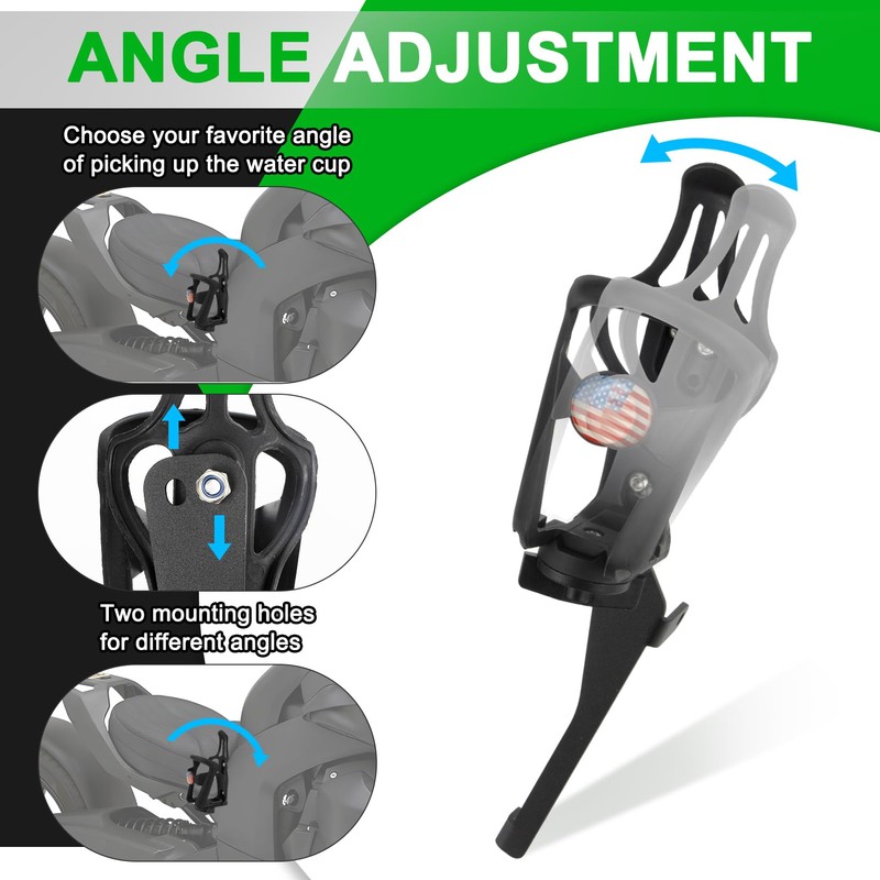 PSLER Ryker Drink Cup Holder Adjustable Right Side Mount for