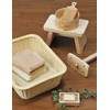 Warm Natural Wood Hot Tub, Round Mouth, Diameter 8.7 inches