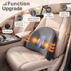 TIMBERHIDE Lumbar Support Pillow for Car, Built in Vibration Massage,