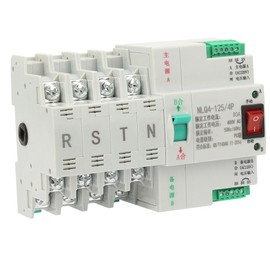 AC 400V 4P 63/80/100A Dual Power Automatic Transfer Toggle Switch(80A)