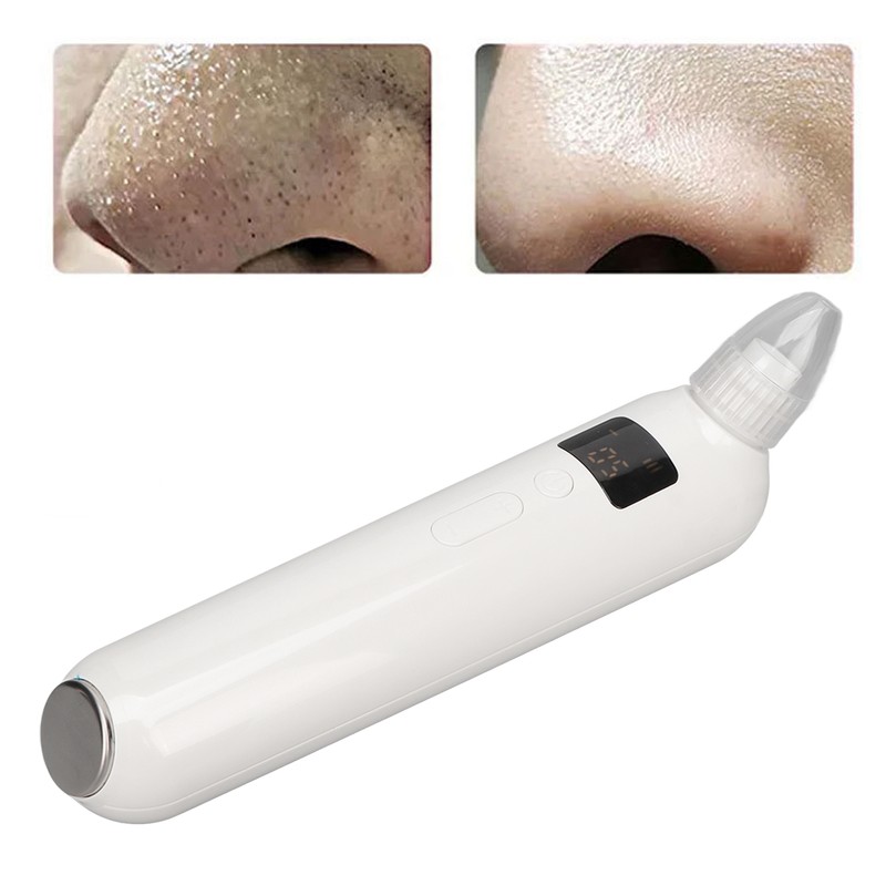 Electric Blackhead Remover USB Rechargeable Hot Compress LED Screen 5