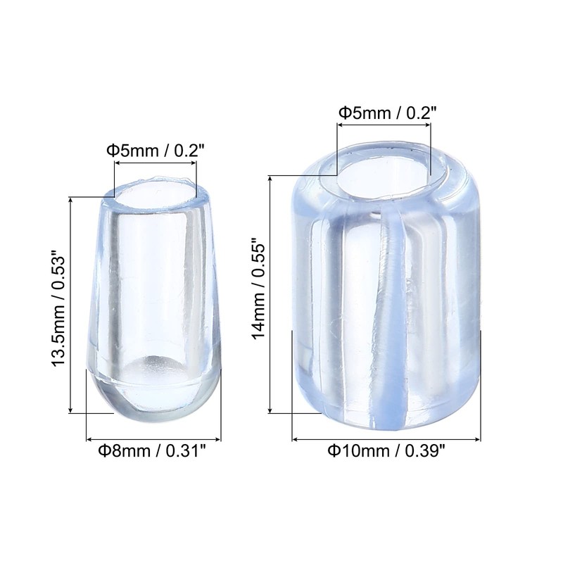 PATIKIL Kitchen Sink Rack Feet, 1Set/30Pcs Plastic Sink Protector Feet