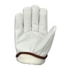 GIORGINO Goat Leather Driver Gloves, Unlined Binding on Cuff, Keystone