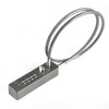 Tcyoatoa Cable Locks with Combination, 23-3/5 Inches Braided Steel Locking