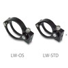 MINOURA LW-OS Bicycle Parts, Aluminum Clamp, Black