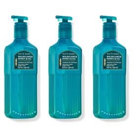 Wildflower Honey & Fig Cleansing Gel Hand Soap by White Barn/BBW - Pack of 3