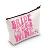 G2TUP Bachelorette Party Makeup Bag Bridal Shower Gifts Bride On