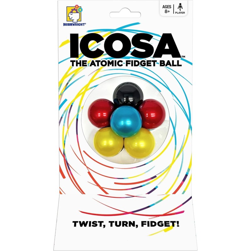 Brainteaser Puzzle for Kids & Adults, Brainwright Icosa Atomic Puzzle