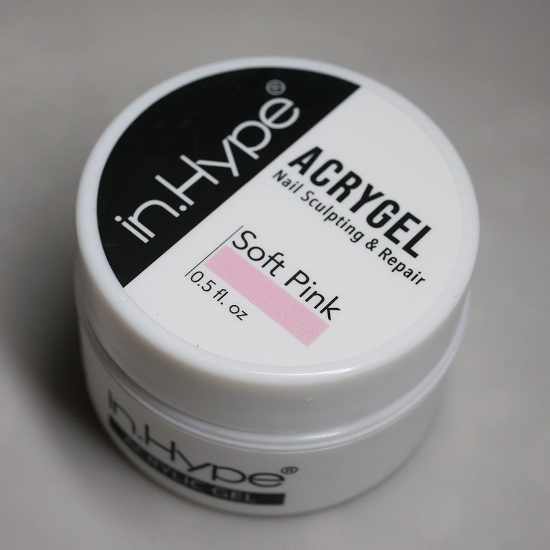 IN.Hype AcryGel/Acrylic Nail Extension Builder Gel Poly Nail Gel Soft
