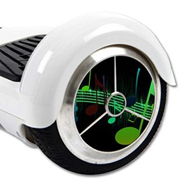 MightySkins Skin Compatible with Hover Balance Board Scooter Wheels Mini Board Unicycle Bluetooth wrap Cover Sticker Notes