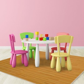 Achim Home Furnishings Interlocking Floor Tiles, 24" x 24", Pine, FMTL102-06