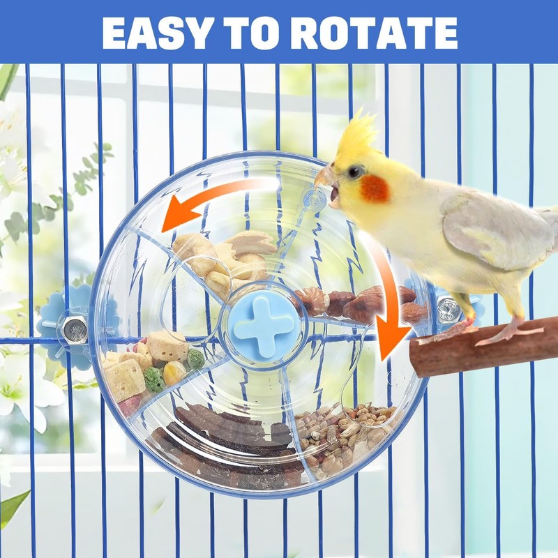 BNOSDM Bird Foraging Toy Creative Feeder Systems with Seed Food