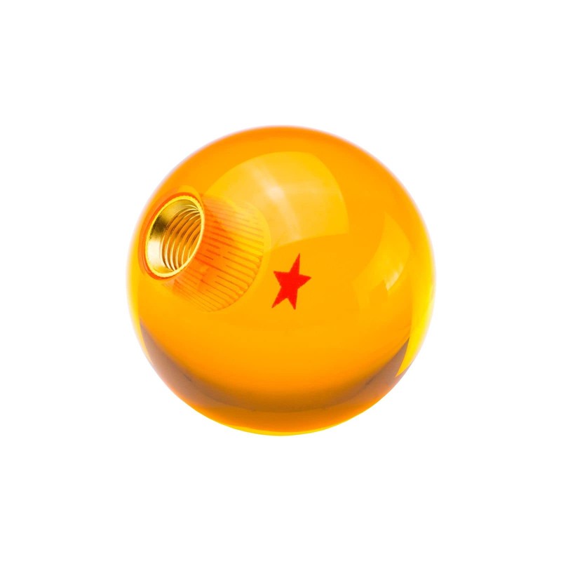 EZAUTO WRAP Orange 1 Star Universal Dragon Shifter Knob Ball