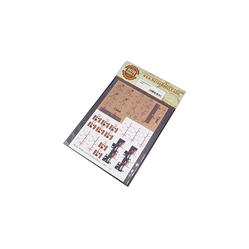 マソモデル 1/35 段ボール箱セット (コーヒー) 36個入り 情景アクセサリー MH35071