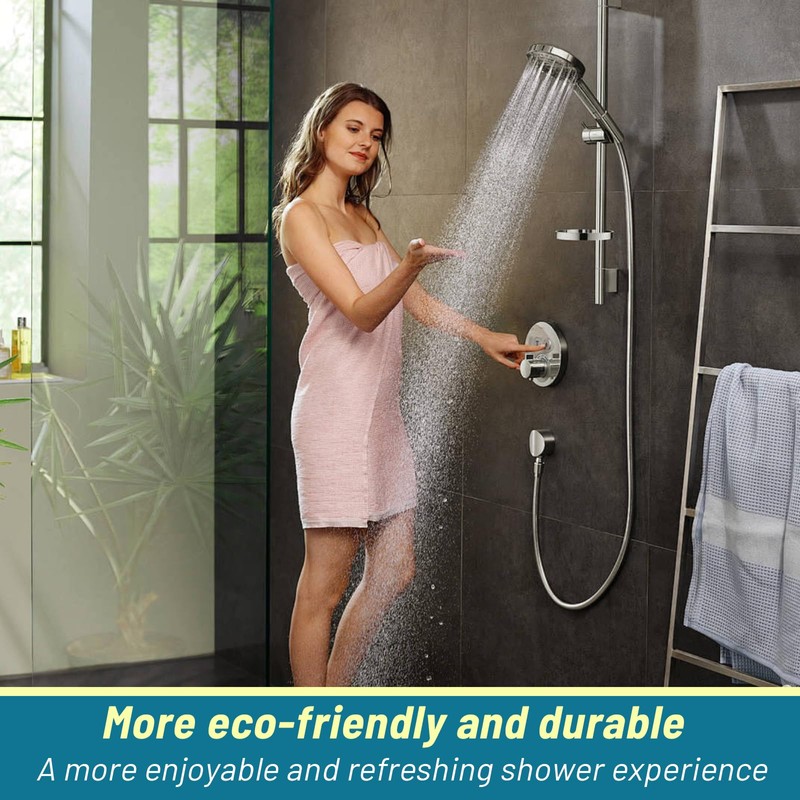 Shower Hose Extra Long 79 Inch, Stainless Steel Handheld Shower