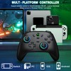 HELLCOOL Wireless Switch Pro Controller with Hall Effect Joystick, 6-Axis