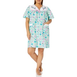 Moondance womens 93123azx Bathrobe, Mint Tea Time, 2X US