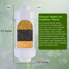 H&G lifestyles Garden Hose Water Filter for Plants,Inline Water Filter