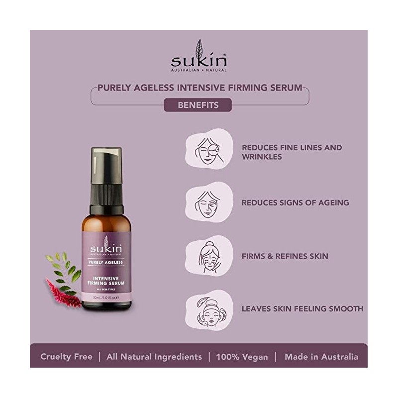 Sukin Purely Ageless Intensive Firming Serum 30ml