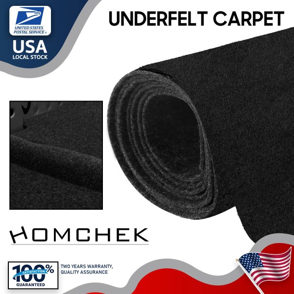 MGT Automotive Carpet Under-felt Trunk Liner Interior Upholstery Replacement 14SQFT