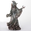 Veronese Design 8 1/8 Inch Wizard Holding Crystal Ball and