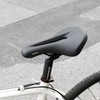 GORIX Bike Short Saddle Seat Short Nose Wide Hole Shock