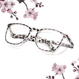 PAERDE Safety Glasses Anti Fog Clear Goggles Protective Eyewear, Blue Light Blocking Glasses for Men and Women