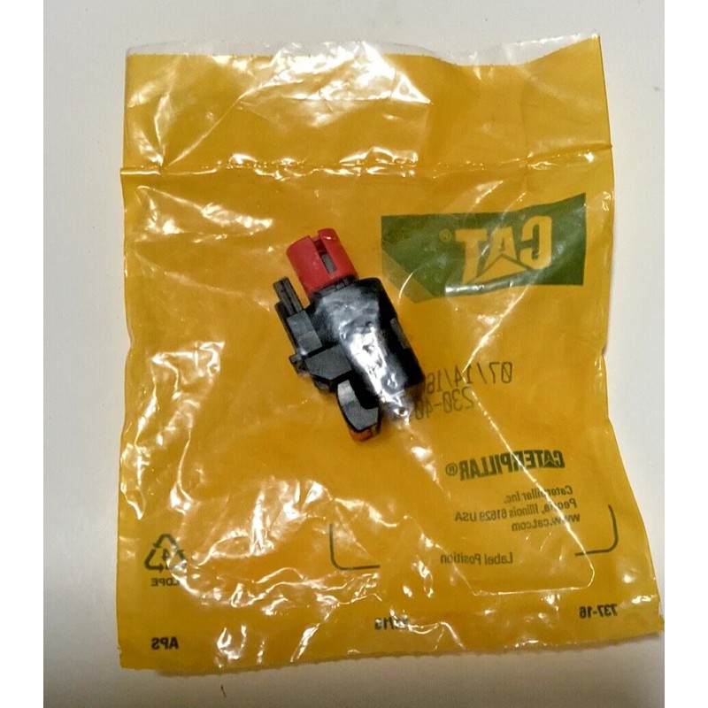 CAT 2 PIN CONNECTOR PLUG CATERPILLAR 230-4011 2304011 C-18 C7