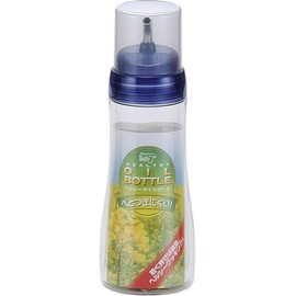 Takeya Chemical Industry PULU Healthy Oil Bottle, Clear Blue, L, 9.8 fl oz (280 ml)