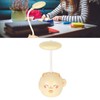 LED Table Lamp USB Charging Gooseneck Reading Light Pen Holder
