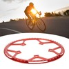 Bike Chainring 56T 130BCD Red Aluminum Alloy Lightweight Folding Bike